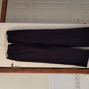 NWT Ladies Express Bleus navy wide leg pants